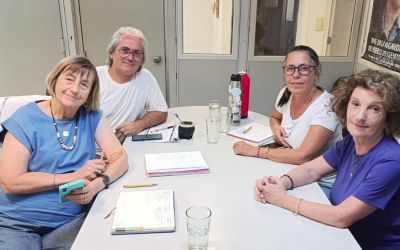 Con la participación de Graciela «Gachi» Ramundo, se realizó un encuentro en el Ministerio de Trabajo sobre cursos de formación