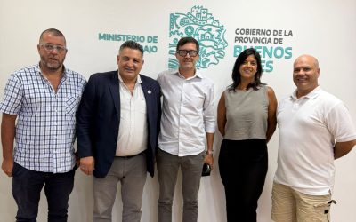 Constructiva reunión entre el gremio de Municipales, directivos del área de Niñez y el Ministerio de Trabajo de La Plata