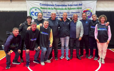 Se realizó un «plenario histórico» de las Comisiones Gremiales Internas del Banco Provincia con importante participación de Delegados