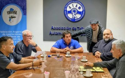 Dirigentes de SMATA mantuvieron una reunión de trabajo con la Asociación de Talleristas Automotores Marplatenses