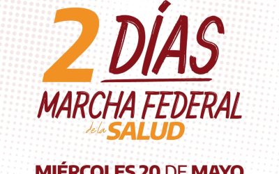 CICOP participará de la Marcha Federal de la Salud en Capital Federal: «Mientras crece la demanda, Milei profundiza el ajuste»