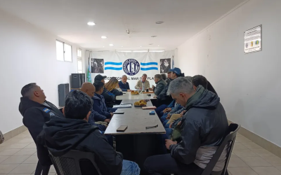 La CGT Regional Mar del Plata-Batán recibió a representantes sindicales del sector marítimo y portuario: «Acompañamos cada reclamo legítimo de las y los trabajadores»