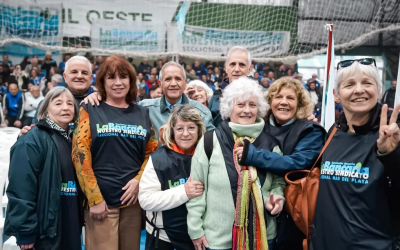 La Bancaria Mar del Plata participó del 2° Jubilazo Federal realizado en Ferro: «Defendemos la seguridad social y nuestros derechos»