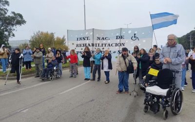 ATE Mar del Plata realizó una Jornada de Lucha en INAREPS: «Es feroz el ajuste del gobierno nacional contra la Salud y discapacidades»