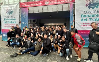 Miembros del Consejo Directivo Nacional de SATSAID y dirigentes de las seccionales participaron del 1° Congreso Bonaerense del Trabajo