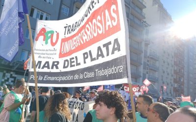 Tras una Asamblea, APU anunció Jornadas de Paro en la Universidad: «El colectivo Nodocente definió la continuidad del plan de lucha»