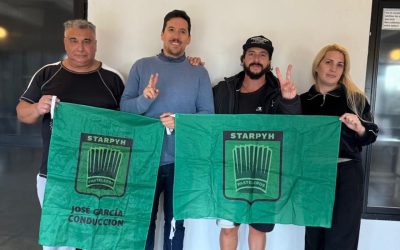 STARPYH felicitó al nuevo Cuerpo de Delegados en Havanna: «Unidad y organización es el camino para garantizar el respeto de nuestros derechos»