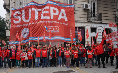 El Sindicato de Trabajadores de PAMI convocó a la movilización de este Miércoles: «El reclamo de los jubilados también es nuestro»