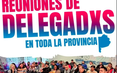 SUTEBA realizará un Plenario de Delegados y Delegadas de escuelas de Mar del Plata y Batán: «Son la presencia y consolidación del gremio»