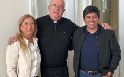 Importante reunión entre el Obispo de Mar del Plata, Monseñor Giobando, y dirigentes de SADOP Provincia de Buenos Aires y Mar del Plata