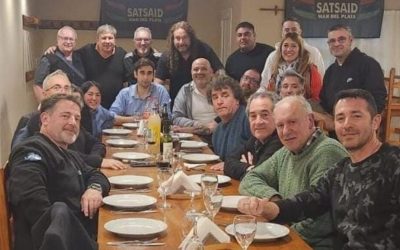Dirigentes de SATSAID Mar del Plata compartieron un encuentro en Necochea por el Día del Trabajador y la Trabajadora de Televisión