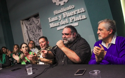 Con la presencia de Roberto Baradel, se presentó en Mar del Plata la Lista 10 Pablo Masciángelo de la CTA de los Trabajadores–Mar y Sierras