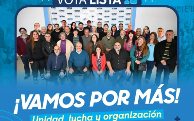 La «Lista 10 – Pablo Masciángelo» presentó sus candidatos para la CTA de los Trabajadores en Provincia de Buenos Aires