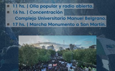 5ª Marcha Federal Universitaria: APU convocó a la movilización: «Ninguna conquista fue individual y ninguna lucha se gana en soledad»