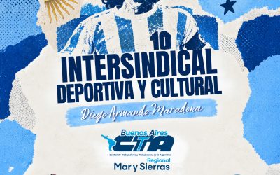 La CTA-T Mar y Sierras lanzó la Intersindical Deportiva y Cultural, «una propuesta para fortalecer los lazos como trabajadores y trabajadoras»