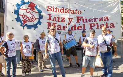 Luz y Fuerza Mar del Plata celebró su 83º aniversario: «Una historia que se construyó con organización, solidaridad y lucha»